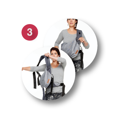 Click Carrier heup dragen | ByKay Instructies