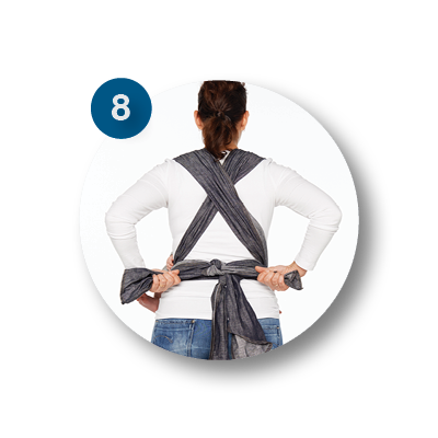 Mei Tai buik dragen | ByKay Instructies