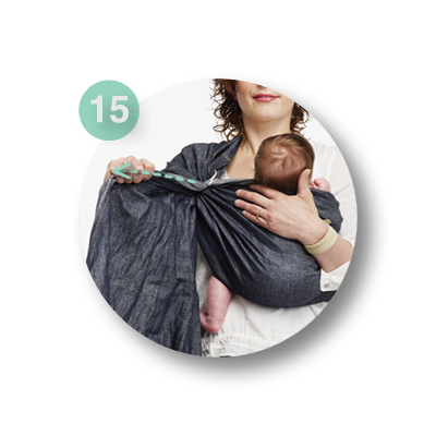 Ringsling draagdoek | ByKay Instructies