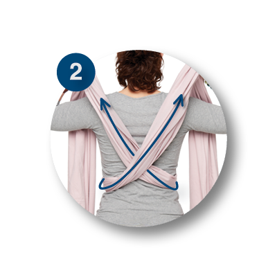 Stretchy Wrap draagdoek | ByKay Instructies