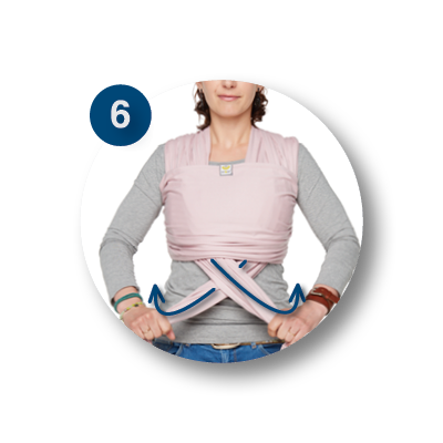 Stretchy Wrap draagdoek | ByKay Instructies